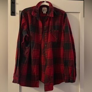 Field & Stream Plaid Button Down Shirt